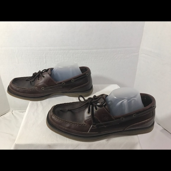 Sperry Mens Sz10.5  Loafers Leather#A131 - Picture 4 of 8